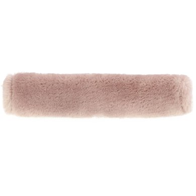 EQUITHÈME Fur Padded Nose Band Teddy Rose Gold