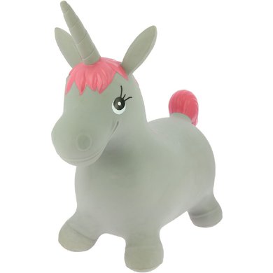 Equi-kids Skippyball Unicorn Grey/Pink