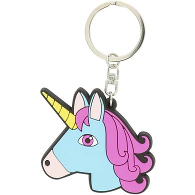 Equi-kids Keychain Licorne Unicorn head Blue