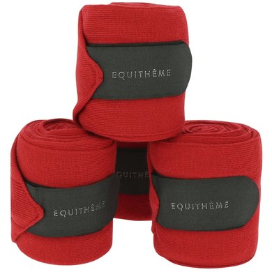 EQUITHÈME Stalbandages Rood 4m