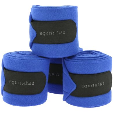 EQUITHÈME Bandages Polo Bleu Royal 3m