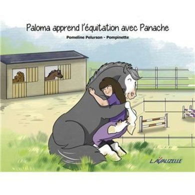 Lavauzelle Livre Paloma apprend l'équitation avec panache