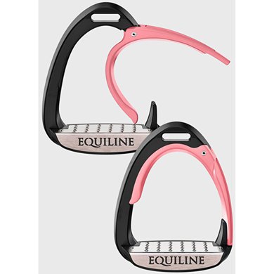 Equiline Safety Stirrups X-Cel Jumping Pink Adult