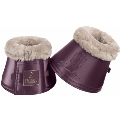 Eskadron Cloches d'Obstacles Heritage Glamslate FauxFur Cassis