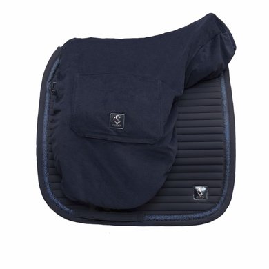 Eskadron Saddle Cover Classic Sports Cord Navy One Size