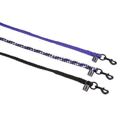 Eskadron Lead Rope Regular Dynamic SH Black/White/Purple