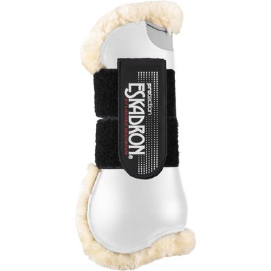 Eskadron Tendon Boots Flexisoft Fake Fur White Full