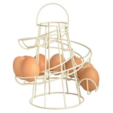 Esschert Support à œufs Métal 18,2x18,2x22,8cm