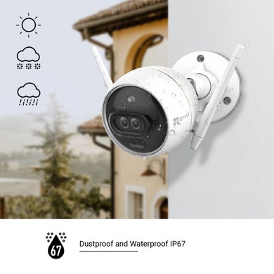 Caméra IP extérieure - IA intégrée - C3X Ezviz