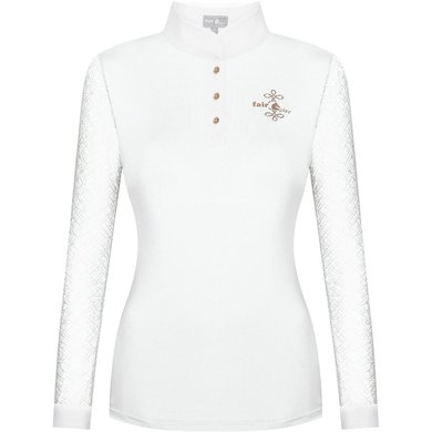 Fair Play Competition Shirt Cecile Rosegold White