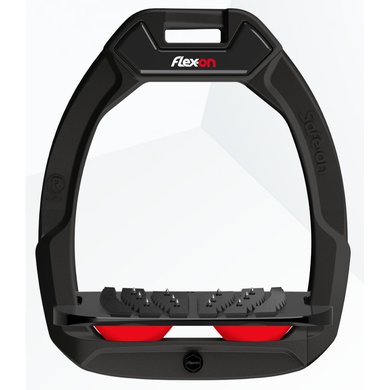 Flex-On Veiligheidsbeugels Safe-On Inclined Ultra Grip Zwart/Zwart/Rood