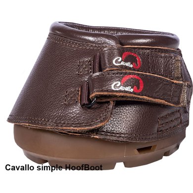 F.R.A. Cavallo Horse & Rider Chaussures pour Cheval Simple Regular Marron