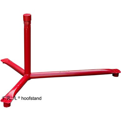 F.R.A. Hoof Stand Metal Adjustable Red