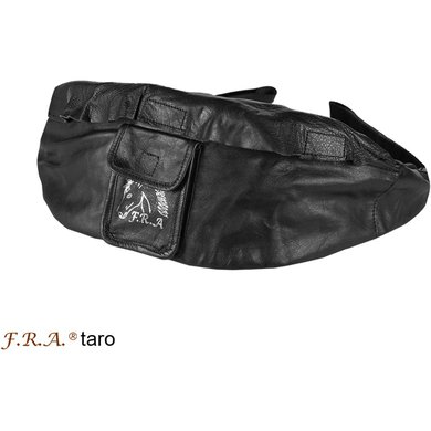 F.R.A. Saddle Bag Taro Leather Black