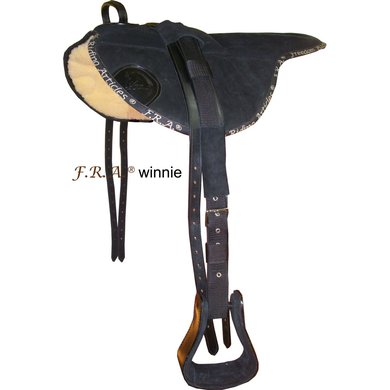 F.R.A. Bareback Pad Winnie Nubuk Leather Universal
