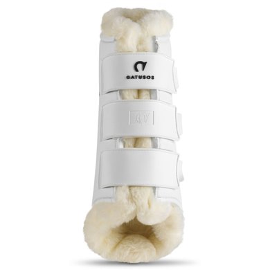 Gatusos Dressage Boots Royal Synthetische Wol Voor Wit Full