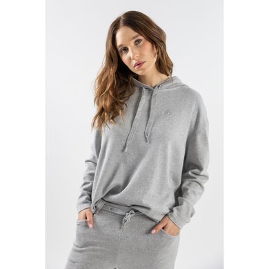 Harcour Pull col Hoodie Swanda Argent M