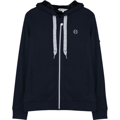 Harcour Pull col Hoodie Swai Dames Marin
