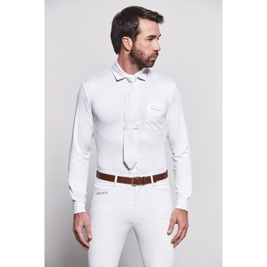 Harcour Cravate Corbi Hommes Blanc One Size