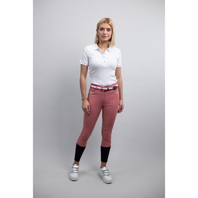 Harcour Pantalon d'Équitation Jaltika Fix System Femme Rose Vieux EU 42