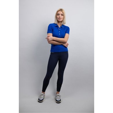 Harcour Polo Poly Femme Electric Blue