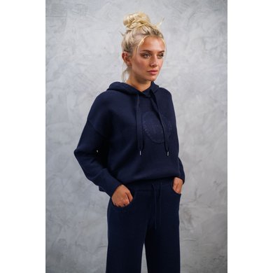 Harcour Hoodie Pretty Dames Navy