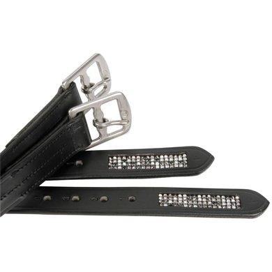 Harry's Horse Stirrup Straps Crystal Anthracite