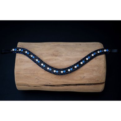 HB Browband Showtime Good Luck black/navy