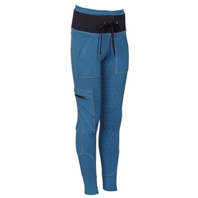 Harry's Horse Rijbroek Equitights LouLou Ultima Full Grip Donkerblauw
