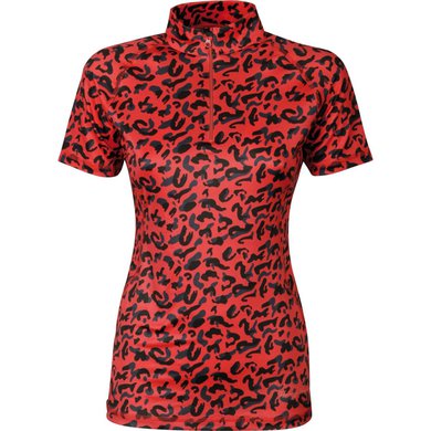 Harry's Horse Shirt Just Ride Leopard Coral