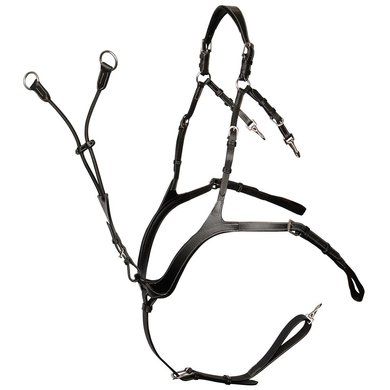 Harry's Horse Front Harness Deluxe Black