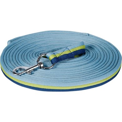 Harrys Horse Lunging Side Rope Soft WI22 Lime Green