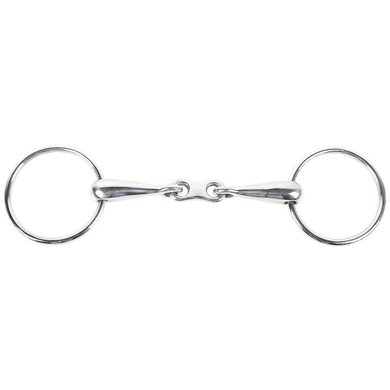 Harry's Horse Loose Ring Snaffle French Mouth with Flat Link