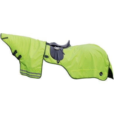 HKM Exercise Rug with a Removable Hood Neon Yellow