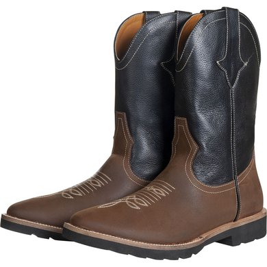 HKM Western Boots Soapestone Brown