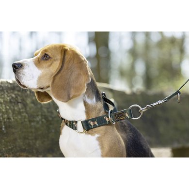 HKM Hondenhalsband Beagle Donkergroen L/XL - 45-65cm