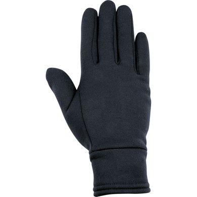 HKM Riding Gloves Polar Fleece Lining Black