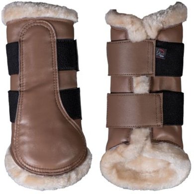 HKM Gamaschen Comfort Premium Fur Taupe