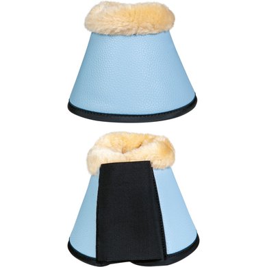 HKM Springschoenen Comfort Premium Fur Babyblauw