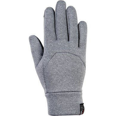 HKM Handschuhe Winter Hellgrau/Melange