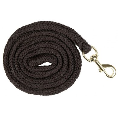 HKM Rope Allure with a Carabiner Darkbrown 180cm