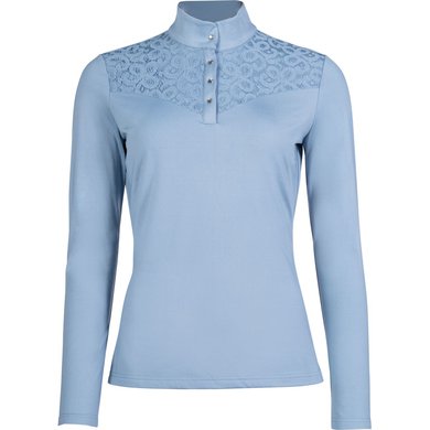 HKM Functional Shirt Berry Lace Blue Dove L