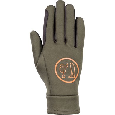 HKM Gloves Lyon Olive Green