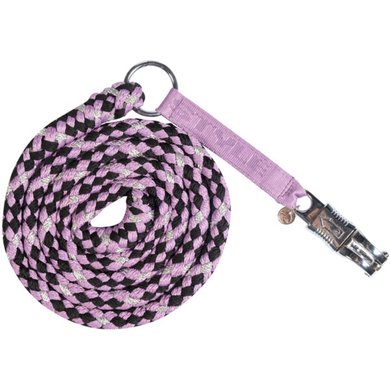 HKM Corde pour Licol Harbour Island Crochet Panique Lilas clair 180 cm