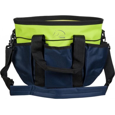 HKM Grooming Bag Colour Navy/neon yellow