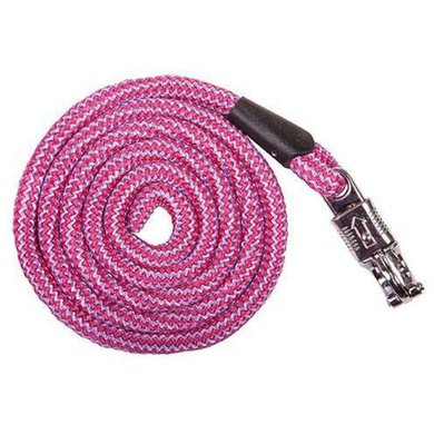HKM Corde pour Licol Aken avec Crochet Panique Violet 180cm