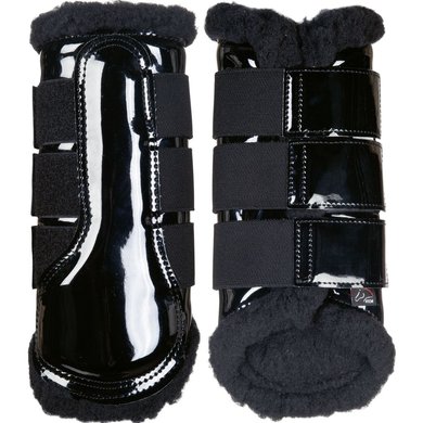 HKM Dressage Boots Comfort Lak Zwart/Zwart