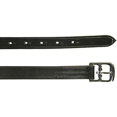 HKM Stirrup Leathers Per Pair Black 145cm