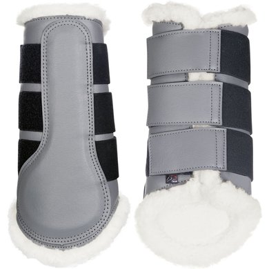 HKM Leg protection Comfort Grey