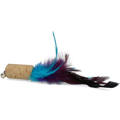 Wooly Luxury Feather Dream Cork Paars 18cm